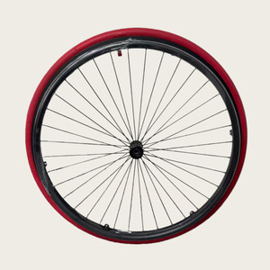 Ensemble de moyeu de roue 26x1 en alliage d'aluminium à 36 trous pour pièces de rechange de fauteuil roulant - Product Image 2