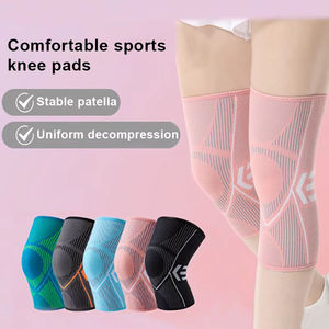 Genouillère de compression épaisse ergonomique pour le soutien gauche et droit, idéale pour l'haltérophilie, les squats, la force athlétique, la gym. OEM, ODM, vente en gros personnalisée. - Product Image 1