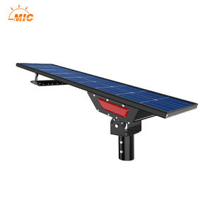 Lumiere solaire exterieur防水両面ソーラーパネル街路灯80W100W120W150W屋外LEDソーラー街路灯 - Product Image 1