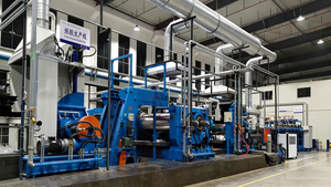 Équipement en caoutchouc recyclé personnalisable avec roulement et moteur pour l'usine professionnelle de vulcanisation et de recyclage des pneus - Product Image 3