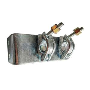 Bs1139/en74 tường <span class=keywords><strong>Tie</strong></span> <span class=keywords><strong>Bracket</strong></span> với hai Coupler 250*100*10 mét nhà máy trực tiếp - Product Image 6