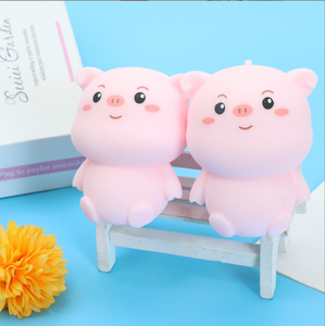 Novedosas Pelotas Antiestrés de Cerdo Blanditas, Juguetes Sensoriales Elásticos de Animales para Niños, Alivio del Estrés y la Ansiedad para Niñas - Product Image 6