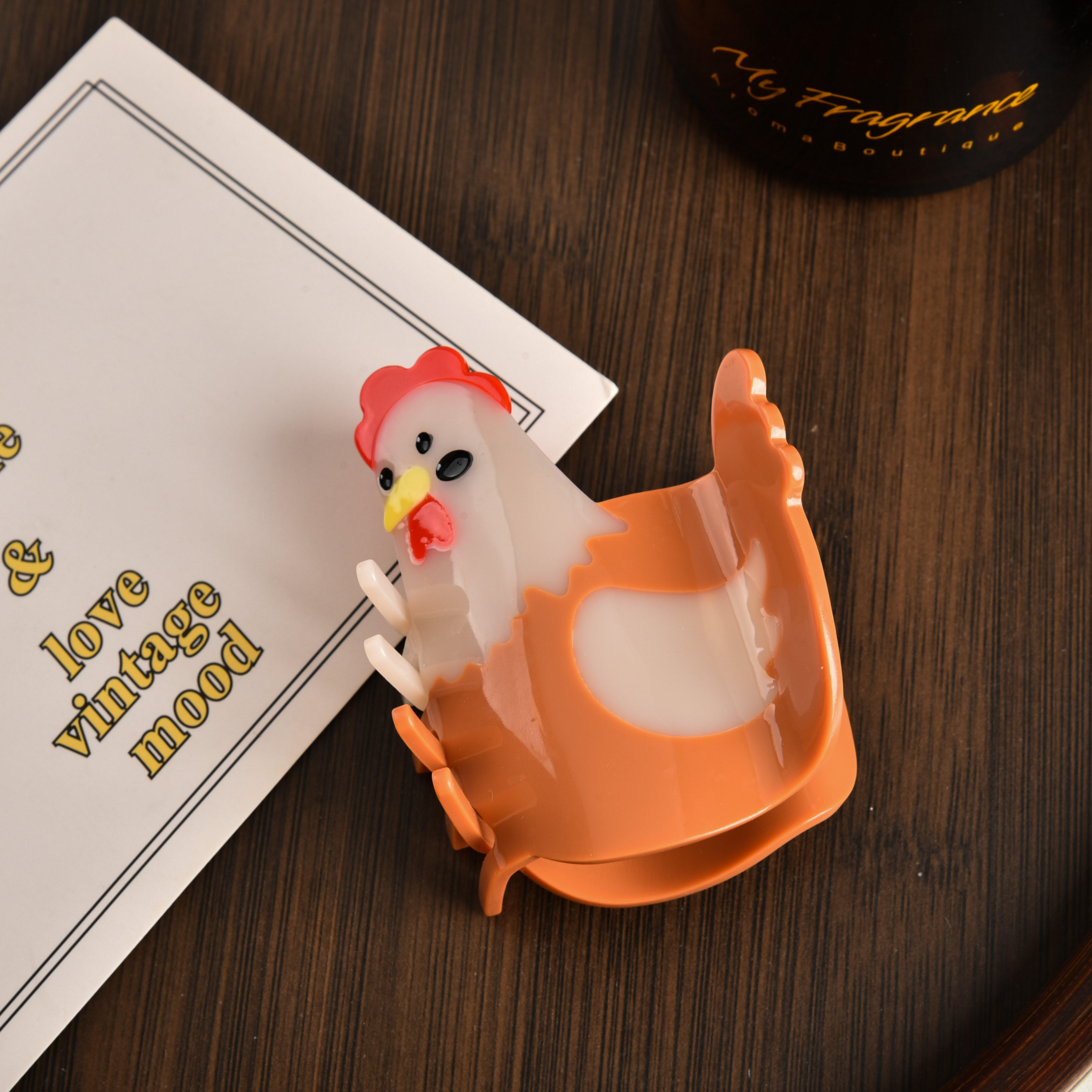 #2 Chicken Design Clip 7.5*4.5cm