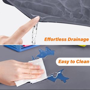 2025 New Arrival 100% Silicone Waterproof <strong>Cabinet</strong> Protector Mats under Sink <strong>Kitchen</strong> <strong>Cabinet</strong> <strong>Liner</strong> for Kitchenware - Product Image 3