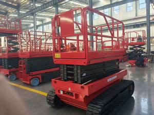 Venda quente Offroad Barato Móvel Rastreado Elétrico Todo O Terreno Self-Propelled Crawler Scissor Lift - Product Image 6