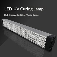 Lampe UV LED de polymérisation 98 UI, couleur violette unie, refroidie par air, haute puissance, 110V, angle de faisceau 60°, sans ombre, pour adhésifs et encres, usage domestique, AC