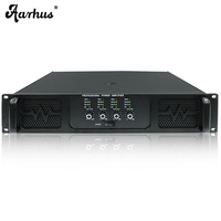 Nuevas Llegadas Amplificador de Potencia Profesional de Audio Clase H de 300W, Independiente de 4 Canales para Exterior