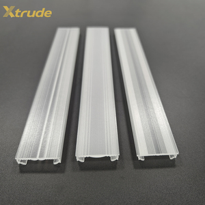 40mm Width Extruded Linear <strong>Lens</strong> with Aluminum Profile in Set Pmma Material Length Cuttable for Smd 2835 3030 3535 Led Lamp - Product Image 5