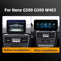 Écran tactile Android 10.25/12.3 pouces pour tableau de bord de voiture, MirrorLink, GPS intégré pour Mercedes-Benz Classe G W176 X117 X156 W463
