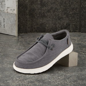 Mocassins en toile pour femmes, chaussures plates décontractées, respirantes et confortables - Product Image 3