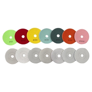 Discos de Pulido de Diamante de 4 Pulgadas para Granito, Mármol y Cuarzo - Product Image 2