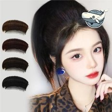 WFH71AW Pinces à cheveux de luxe pour filles Volume naturel Cheveux doux Décoration plastique métal - Product Image 1