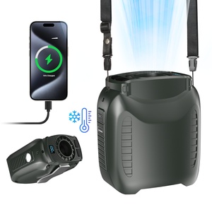 2025 New Outdoor High Quality Hanging Waist Neck Fan LED Multi-wind Speed Adjustable Portable Rechargeable Fan Camping Fan - Product Image 1