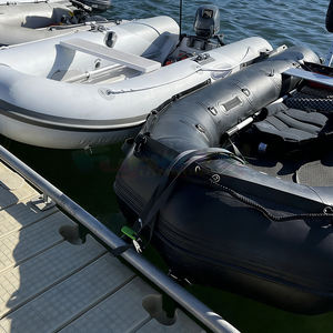 Serie de Botes Inflables, Bote Inflable de Triple Cámara de Hypalon, Bote de Pesca Inflable con Casco Rígido y Soporte para Motor - Product Image 5