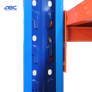 Scaffalature Industriali Personalizzate, Scaffale Portapallet a 4 Ripiani, Unità di Stoccaggio <span class=keywords><strong>in</strong></span> <span class=keywords><strong>Acciaio</strong></span> Laminato a Freddo per Magazzino - Product Image 5