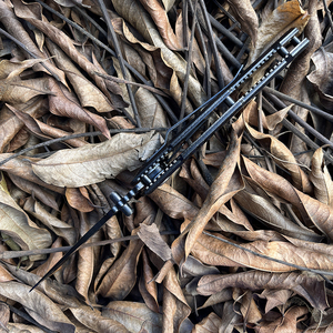 Dao gấp đa năng nhôm đen bán chạy, tùy chỉnh, bỏ túi, dùng ngoài trời, săn bắn, cắm trại, sinh tồn, 217 EMHTiii, quà tặng Giáng sinh - Product Image 3