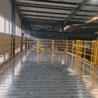 Étagères de stockage en acier robuste pour entrepôt, plateforme industrielle en métal, capacité de charge de 1000 kg/m², directement de l'usine
