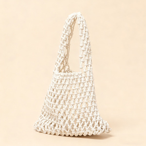 ถุงตาข่ายใส่อาหารทำจากผ้าฝ้ายออร์แกนิกผลไม้และผัก2025ใหม่ออกแบบโลโก้ได้ตามต้องการเป็นมิตรต่อสิ่งแวดล้อม - Product Image 1