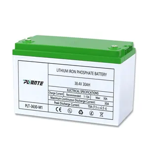 PLANTE OEM Lifepo4 Battery 12v 24v 36v 48v Solar Battery 20AH 30AH 50AH 60AH lifepo4 lithium battery For Electric Scooter