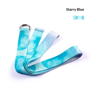 เข็มขัดและเชือกโยคะผ้าฝ้ายผสมโพลีเอสเตอร์ สำหรับผู้เริ่มต้น ฝึกโยคะที่บ้าน ฟิตเนส 183*3.8 ซม. อุปกรณ์เสริม ขายส่ง - Product Image 5