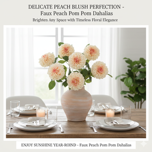 Arreglo Floral de <span class=keywords><strong>Dalias</strong></span> para Decoración del Hogar, MOQ Bajo, Flores Artificiales, Arreglo DIY, Flores de Crisantemo de 2 Cabezas, Decoración para el Hogar - Product Image 4