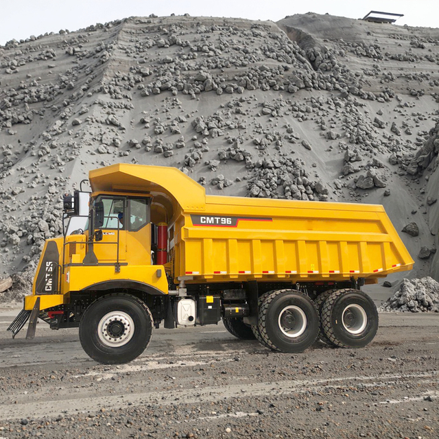 Heavy Duty Large Mining Dump Truck with Advanced Braking and Comfortable Cab for Operator Safety
