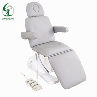 Jincheng Luxe Gris Salon Meubles Esthéticienne Aime Le Visage Chaise Lit Électrique Beauté Lit 3/4 Électrique Lit De Massage.