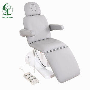 Jincheng Luxe Gris Salon Meubles Esthéticienne Aime Le Visage Chaise Lit Électrique Beauté Lit 3/4 Électrique Lit De Massage. - Product Image 6