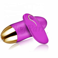 JoyPark Tragbarer Mini-USB-Aufladbarer Ferngesteuerter Bullet-Vibrator für Frauen IPx6 Wasserdicht 10 Frequenzen Latexfrei