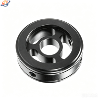 Pièces usinées CNC sur mesure de haute précision, composants mécaniques en aluminium anodisé, service professionnel de fabrication métallique