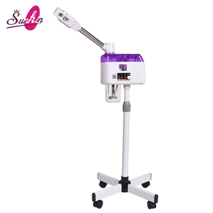 Humidificador blanqueador e hidratante Dispositivo de vaporización facial 2 en 1 Spa Vaporizadores iónicos nano fríos y calientes - Product Image 6