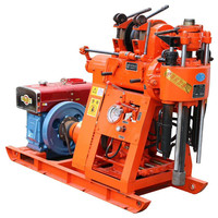 La plate-forme de forage de puits d'eau entièrement hydraulique XY-100 et la plate-forme de forage de surface rotative ont une profondeur de forage de 100 mètres