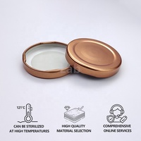 Bouteille en métal de qualité alimentaire personnalisée de 5 ml 58 mm avec bouchon à visser, anti-fuite, anti-enfants, écologique, facile à ouvrir