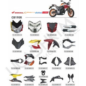 Piezas de ABS para Motocicleta DREAM <span class=keywords><strong>125</strong></span> K37 CB1/CB125 CB110 CB125E/ECO100+ CB150 INVICTA 2014 CB190R CB250 TWISTER, Piezas de Carenado de Plástico - Product Image 5