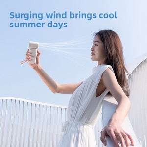 H06 Hot Bán 8000MAh Mini Xách Tay Tốc Độ Cao Turbo Có Thể Sạc Lại Không Khí Ngân Hàng Điện Cầm Tay USB Fan - Product Image 3