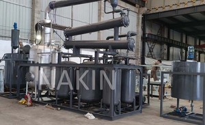 Usine <span class=keywords><strong>de</strong></span> raffinage d'huile moteur et d'huile usagée pour voitures, avec chaudière <span class=keywords><strong>de</strong></span> chauffage optionnelle (gaz, charbon, électrique), facile à utiliser, nécessitant seulement 1-2 travailleurs - Product Image 4