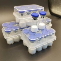 Peptide de cuivre GHK-Cu de haute pureté 99% 50ml/100ml Poudre bleue GHK Cu Matière première pour soins de la peau et cosmétiques