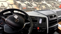 Nouveau camion tracteur tout-terrain puissant SHACMAN 6x6 diesel avec suspension pneumatique, conduite à gauche et grande garde au sol