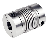 Soufflets métalliques en acier inoxydable Type de serrage Accouplement de tuyau flexible Diamètre d'alésage 14-35mm 3500 tr/min 30N.m Couple RSK Marque