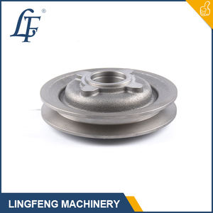 Di alta qualità di fusione di sabbia puleggia a cinghia parte in ghisa fonderia Grey ferro lavorazione CNC per uso industriale ggg20 ggg25 GJL20 GJL25 - Product Image 5