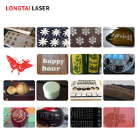 Machine de gravure et de découpe au laser CO2 Longtai - Haute précision - Prend en charge le bois, le papier, le MDF - Formats LAS/DXF/DST
