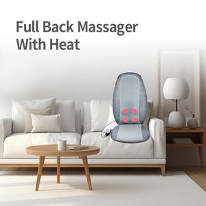 Máquina de cojín de asiento de masaje de cuello y espalda Shiatsu directa de fábrica amasado eléctrico con calentamiento por infrarrojos directamente de la fuente - Product Image 3