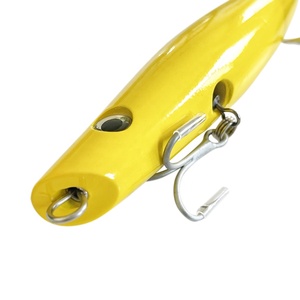 Señuelo de Pesca de 40g y 5 Pulgadas, Señuelo de Madera con <span class=keywords><strong>Película</strong></span> Láser, Señuelos Grandes Gema, Señuelo para Atún, Señuelo para Wahoo - Product Image 3