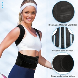 <span class=keywords><strong>MR</strong></span> a basso prezzo regolabile spalla lombare traspirante collo supporto postura correttore migliora la protezione supporta una migliore postura - Product Image 2