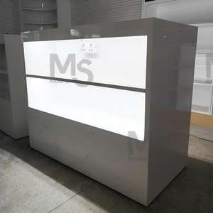 Vitrine <span class=keywords><strong>de</strong></span> téléphone en MDF moderne personnalisée avec éclairage LED, vente <span class=keywords><strong>de</strong></span> gros en métal pour magasin, <span class=keywords><strong>boutique</strong></span>, design d'intérieur, salle d'exposition <span class=keywords><strong>de</strong></span> téléphone portable - Product Image 3