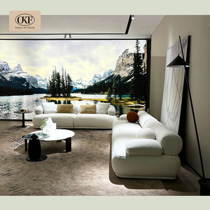 Okf Phong Cách Modular Cắt <span class=keywords><strong>Sofa</strong></span> Tối Giản Phong Cách Thoải Mái Cotton Linen Ý Thiết Kế Biệt Thự <span class=keywords><strong>Sofa</strong></span> Lười Biếng Thiết Kế <span class=keywords><strong>Sofa</strong></span> - Product Image 5