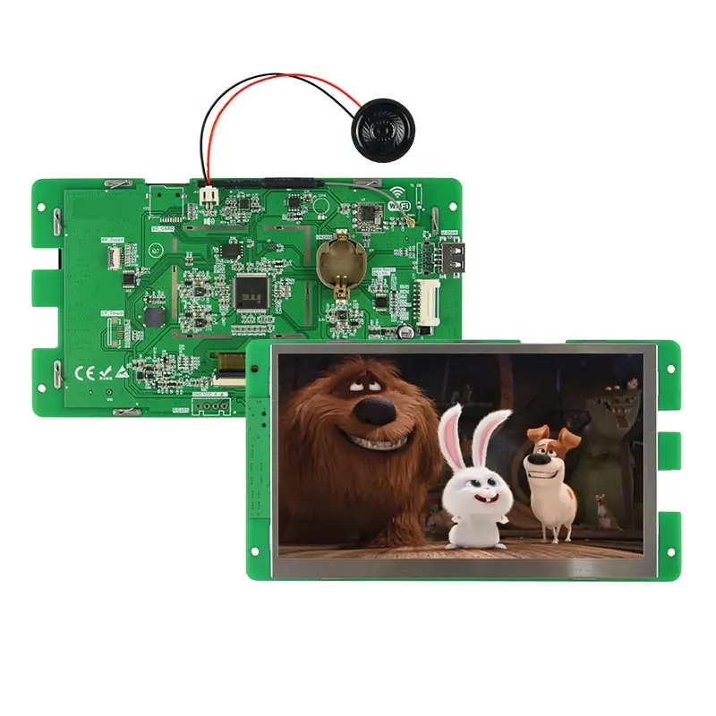 7 pollici WiFi Video TFT LCD + Controller Module Per Auto Monitor TV