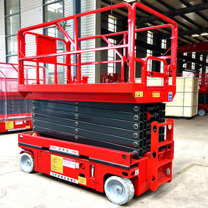 Miễn phí vận chuyển 6M 8M 10m 14m Scissor Lift cho trên không di động thủy lực tự động giàn giáo thang máy điện giàn giáo nâng xe - Product Image 2