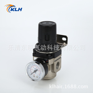 เครื่องควบคุมลม Klh รุ่น AR4000 04 06 พร้อมเกจวัดและขายึดสำหรับระบบลม - Product Image 3