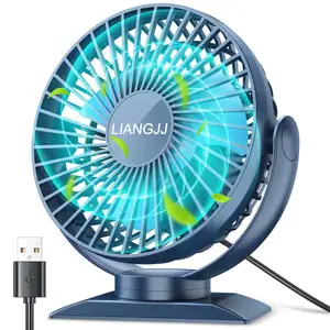 Innovation Promotion Products Portable Rechargeable Mini Fan Travel Fan Small Desk Fan USB Plug In